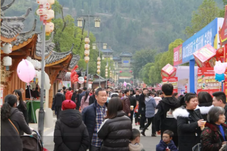 新春佳节，开州举子园人气爆棚，精彩继续！福(图2)