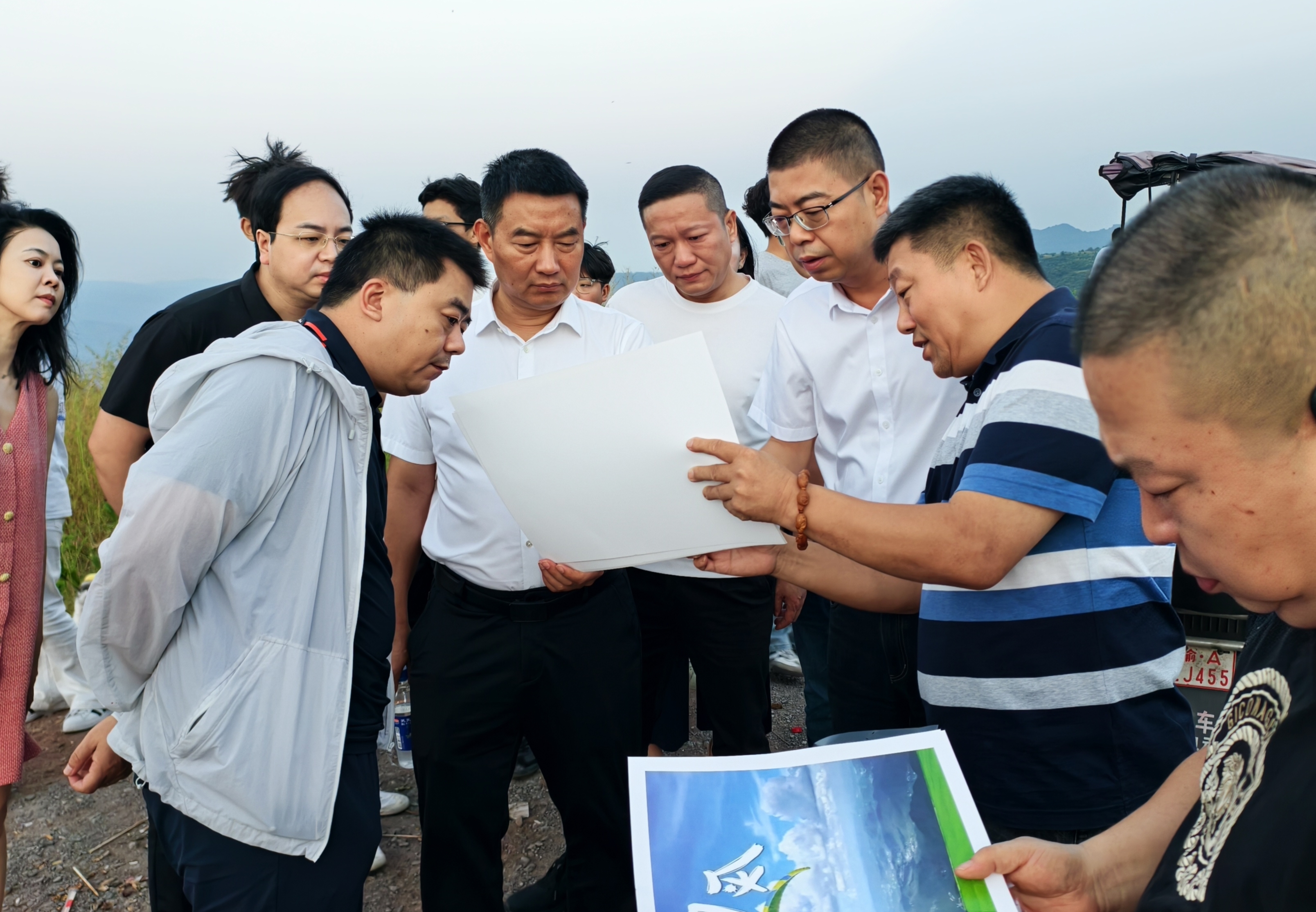 走现场 抓落实 让“可能”变成“可行”——廖秀锋率队赴插旗山考察调研“低空+文旅”发展工作