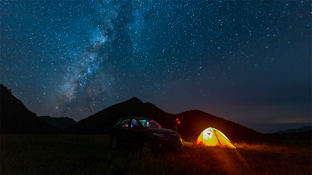 雪宝山十宝之繁星满月(图2)