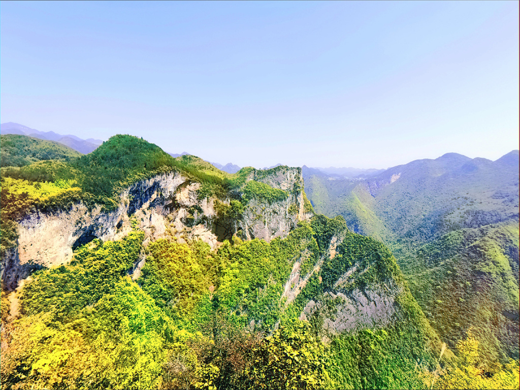 雪宝山十宝之奇石雄峰(图9)